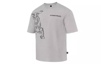 Футболка Finntrail Snowmobile 6715 (Grey XS)