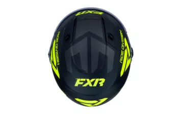 Шлем FXR Nitro Youth Core детский без подогрева '23 (Black/Hi-Vis S)