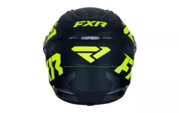 Шлем FXR Nitro Youth Core детский без подогрева '23 (Black/Hi-Vis S)