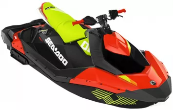 Гидроцикл BRP Sea-Doo Spark 2up IBR Trixx90 Dragon Red / Manta Green 2020