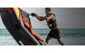 Гидроцикл BRP Sea-Doo Spark 2up IBR Trixx90 Dragon Red / Manta Green 2020