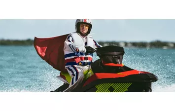 Гидроцикл BRP Sea-Doo Spark 2up IBR Trixx90 Dragon Red / Manta Green 2020