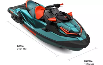Гидроцикл BRP Sea-Doo Wake 230 PRO iBR Til-Blu 2019