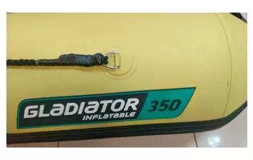 Лодка моторная ПВХ Gladiator E 350PRO уценка