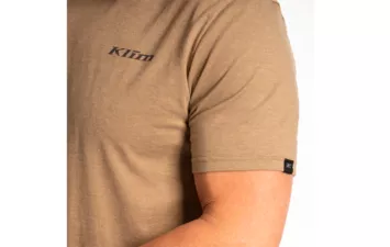Футболка Klim Guts n' Glory Tri-blend Tee (Coyote Brown Heather-Asphalt SM)