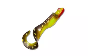 Виброхвост Strike Pro Bettel Juvenile 190 мм 20 гр (Hot Pike)