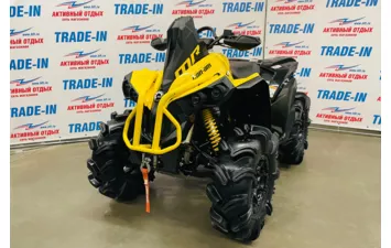 Квадроцикл Can-Am Renegade XMR 1000R VISCO-4LOK 2021 ТЕСТ