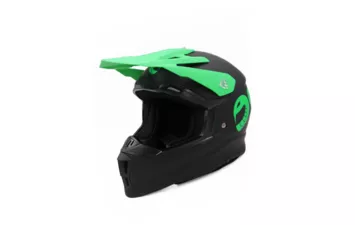 Шлем Sparx Recrut детский (Черный/Зеленый YL)