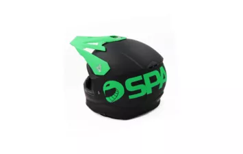 Шлем Sparx Recrut детский (Черный/Зеленый YL)