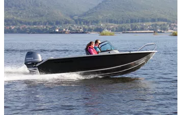 Катер Волжанка 46 Фиш с мотором YAMAXA F60 FETL 60 лс ( )