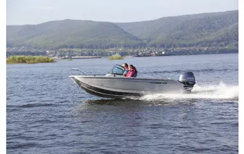 Катер Волжанка 46 Фиш с мотором YAMAXA F60 FETL 60 лс ( )