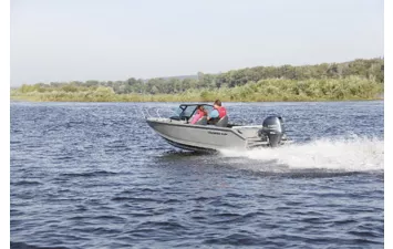 Катер Волжанка 46 Фиш с мотором YAMAXA F60 FETL 60 лс ( )