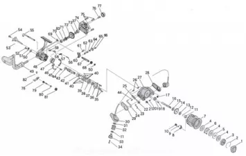 Катушка безынерционная Ryobi Zauber 3000