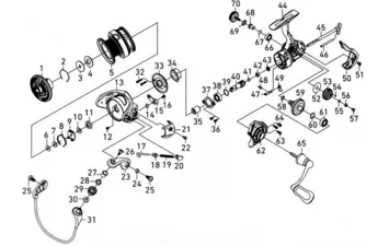 Катушка Daiwa 17 Legalis LT 2500D
