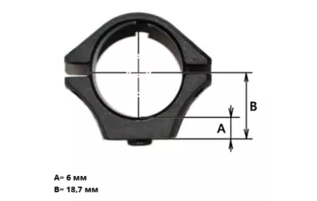 Кольца Optilock 30 мм на Sako/Tikka Low