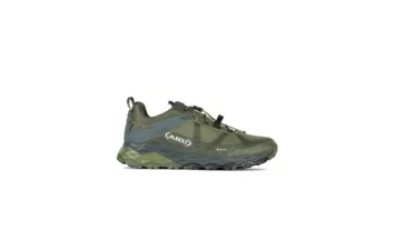 Кроссовки AKU Flyrock GTX треккинговые  (Gray/Green 45)
