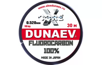 Леска Dunaev Fluorocarbon 0,52-0,70мм
