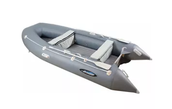 Лодка моторная ПВХ Gladiator E 320 LT (Темно-серый )