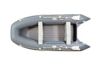 Лодка моторная ПВХ Gladiator E 320 LT (Темно-серый )