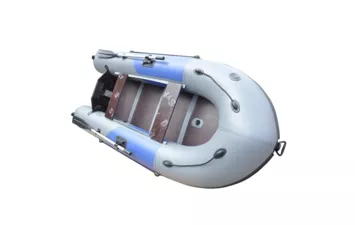 Лодка Парус Двина-300М-С киль(цвет) (Серо-голубой )