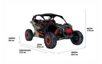 Мотовездеход Can-Am Maverick XRS Turbo RR SA 2021