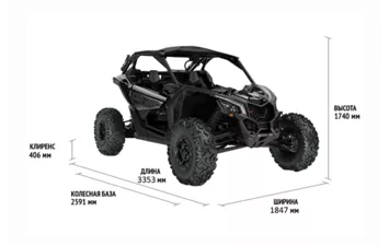 Мотовездеход Can-Am Maverick XRS Turbo RR  2021