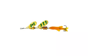 Блесна Mepps Tandem Perch (блистер) (Gold/Green)