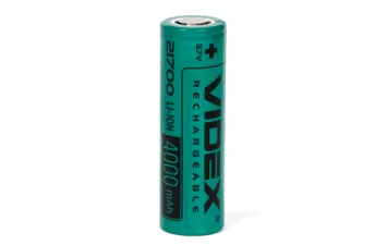 Аккумулятор VIDEX 21700 4000mah 1/25/300