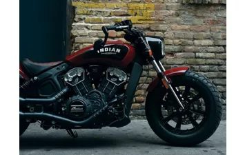 Мотоцикл Indian Scout Bobber Indian Red ( )