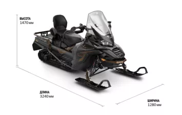 Снегоход Lynx 69 Ranger Snowcruiser 900 ACE Turbo DELE 650W 2022