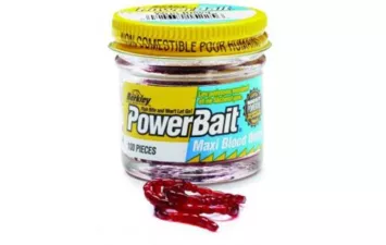 Мотыль Berkley PoverBait Micro Blood Worms