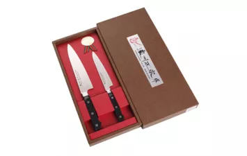 Набор ножей подарочный Satake Stainless Bolster  (2 ножа)  HG8361