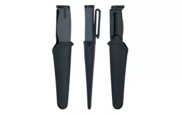Нож HL Tactical Gray, клинок черный 9см