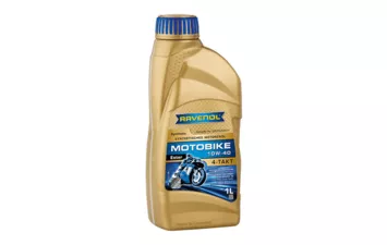 Масло моторное полусинтетическое RAVENOL Motobike 4-T Ester 10W40 (1л.) 4014835731110