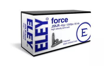Патрон ELEY к.22LR FORCE 2,7 г (50 шт)