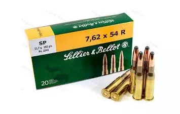 Патрон S&B к.7,62х54R  SP  11,7 г