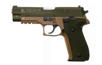 Пистолет ОООП P226Т ТК-Pro  к.10х28 Cerakote Green
