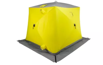 Палатка зимняя Куб ЛОНГ-2 PREMIER утепленная