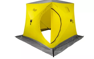 Палатка зимняя Куб ЛОНГ-2 PREMIER утепленная