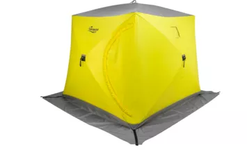 Палатка зимняя Куб ЛОНГ-2 PREMIER утепленная