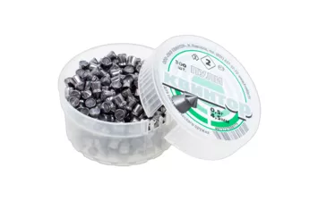 Пули Квинтор №2 к.4,5 мм острая головка с насеч.  (300 шт)