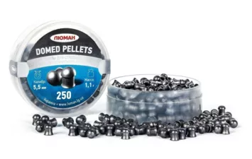 Пули Люман Domed pellets к.5,5 мм 1,1 г (250 шт)
