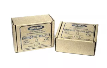 Пули Люман Energetic Pellets к.4,5 мм 0,75 г (1250 шт)