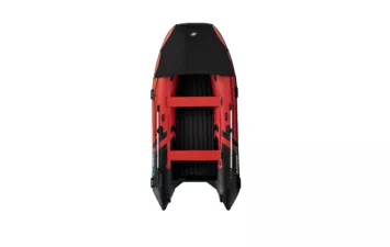 Лодка моторная ПВХ Gladiator E 380PRO (Красно-черный (4) )