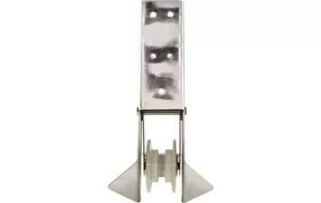 Роульс для якоря с качающимся роликом, нержавеющий 4220