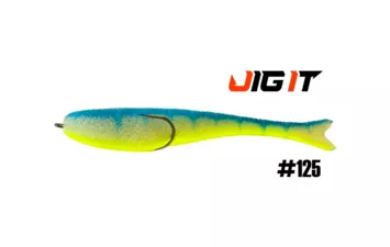 Рыбка поролоновая JIG IT ПАКЕТ 4 ШТ 125 ММ  (125)