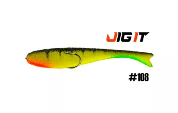 Рыбка поролоновая JIG IT ПАКЕТ 4 ШТ 125 ММ  (108)