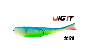 Рыбка поролоновая JIG IT ПАКЕТ 5 ШТ 110 ММ  (124)