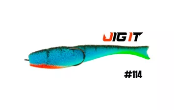 Рыбка поролоновая JIG IT ПАКЕТ 5 ШТ 110 ММ  (114)