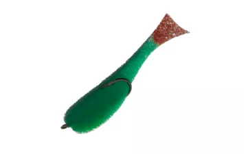 Рыбка поролоновая Leader SLUG двойник 150 мм (3 шт.) (28)